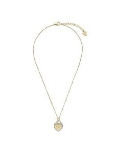 Guess Naszyjnik JUBN01 420JW Złoty. Żółte naszyjniki Guess, złote. Za 179,99 zł.