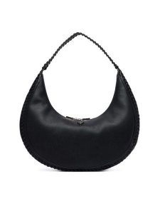 Guess Torebka Petra HWBG97 50020 Czarny. Czarne torebki klasyczne Guess, z aplikacjami, ze skóry, bez dodatków. Za 674,99 zł.