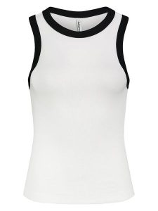 Sublevel Top w kolorze białym rozmiar: XL. Białe topy Sublevel, xl, bez wzorów, bez kołnierzyka, bez ramiączek. Za 39,99 zł.