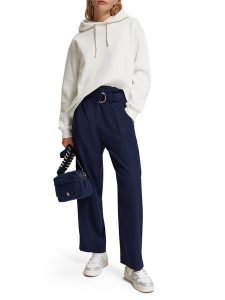 Scotch & Soda Bluza w kolorze białym rozmiar: M. Białe bluzy Scotch & Soda, m, bez wzorów, z kapturem. Za 180,06 zł.