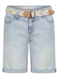 Sublevel Bermudy dżinsowe w kolorze błękitnym rozmiar: XS. Niebieskie szorty Sublevel, z aplikacjami, ze skóry, klasyczne. Za 96,37 zł.