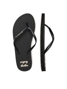 Billabong Japonki 800269A Czarny. Czarne klapki Billabong, bez wzorów, z syntetyku, bez obcasa. Za 59,99 zł.