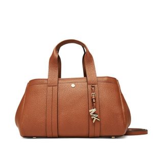 Torebka MICHAEL Michael Kors. Brązowe kuferki MICHAEL Michael Kors, bez wzorów, bez dodatków. Za 909,99 zł.