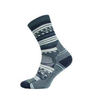 Skarpety trekkingowe damskie Performance Hike Light Cushion Margarita Crew Women. Niebieskie skarpetki Smartwool, bez wzorów. Za 114,27 zł.