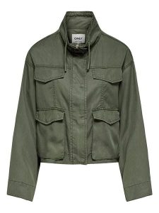 ONLY Kurtka przejściowa w kolorze khaki rozmiar: XS. Brązowe kurtki ONLY, s, bez wzorów, z wiskozy, bez kaptura. Za 161,82 zł.