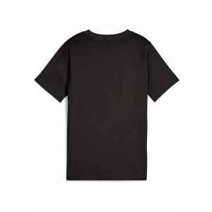 Młodzieżowa koszulka Essentials Logo Lab Summer PUMA Black. Czarna bluzki Puma, m, bez wzorów, z gumy, młodzieżowe, bez kołnierzyka, bez ramiączek. Za 290,00 zł.