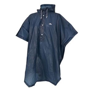 Trespass Canopy - Poncho unisex, granatowe. Niebieskie kurtki Trespass, uniwersalny, bez wzorów, bez kaptura. Za 196,99 zł.