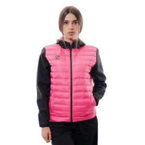 Damska kurtka z kapturem Givova Superior. Fioletowe kurtki Givova, na zimę, bez wzorów, z puchu, z kapturem, narciarskie. Za 303,99 zł.