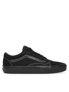 Vans Tenisówki Old Skool VN000D6WBKA1 Czarny. Czarne trampki Vans, bez wzorów, ze skóry, bez zapięcia. Za 299,99 zł.