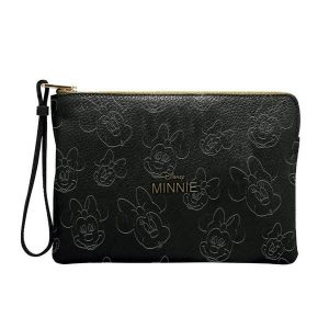 Podróżna torba toaletowa Cerda Disney Minnie. Czarne torby podróżne i sportowe CERDA, bez wzorów, z materiału. Za 65,95 zł.