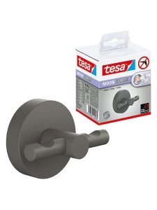 Tesa Haczyk "Moon" w kolorze szarym na szlafrok - 8 x 8,5 x 6,5 cm rozmiar: onesize. Szare szlafroki tesa, s, bez wzorów, z materiału, bez kaptura. Za 101,70 zł.