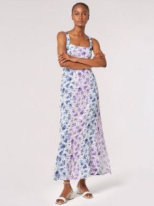 Apricot Sukienka w kolorze białym rozmiar: XL. Białe sukienki Apricot, na co dzień, s, bez wzorów, z wiskozy, klasyczne, bez kołnierzyka, bez ramiączek, maxi, proste. Za 113,99 zł.