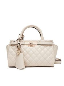Guess Torebka Idra HWGG81 57050 Beżowy. Brązowe torebki klasyczne Guess, z aplikacjami, ze skóry, bez dodatków. Za 439,99 zł.