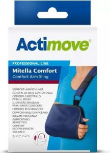 Chusta ACTIMOVE PRO Mitella Comfort. Niebieskie apaszki i chusty ACTIMOVE, bez wzorów, z kauczuku, sportowe. Za 86,39 zł.