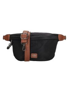 Charm Saszetka w kolorze czarnym - 22 x 14 x 6 cm rozmiar: onesize. Czarne nerki i saszetki Charm, bez wzorów, z materiału. Za 113,90 zł.