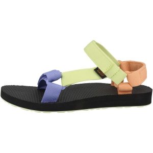 Buty do chodzenia damskie Teva Original Universal. Czerwone buty trekkingowe Teva, z gumy, bez zapięcia. Za 309,50 zł.