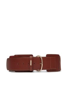 Guess Pasek Damski Not Coordinated BW9150 P4380 Brązowy. Brązowe paski Guess, z aplikacjami, ze skóry. Za 299,99 zł.