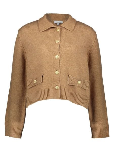 More & More Kardigan w kolorze jasnobrązowym rozmiar: 38. Brązowe kardigany More & More. Za 156,98 zł.