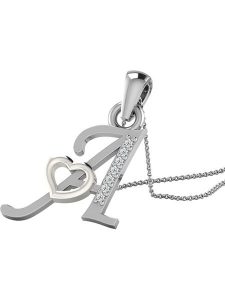 Vittoria Jewels Złota zawieszka z diamentami rozmiar: onesize. Szare zawieszki Vittoria Jewels, z diamentem, srebrne. Za 404,99 zł.