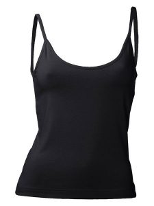 Heine Top w kolorze czarnym rozmiar: 38. Czarne topy Heine, bez wzorów, bez kołnierzyka, bez ramiączek. Za 43,99 zł.