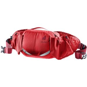 Nerka Deuter Pulse 3 - cherry/masala. Czerwone nerki i saszetki Deuter, bez wzorów, z materiału. Za 284,89 zł.