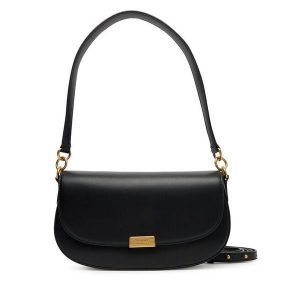 Torebka Tommy Hilfiger. Czarne torebki klasyczne TOMMY HILFIGER, bez wzorów, bez dodatków. Za 659,99 zł.