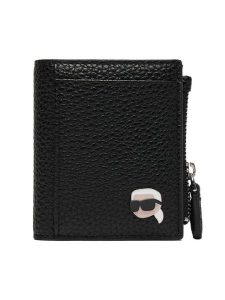 KARL LAGERFELD Portfel A4W32005 Czarny. Czarne portfele KARL LAGERFELD, bez wzorów, ze skóry. Za 339,99 zł.