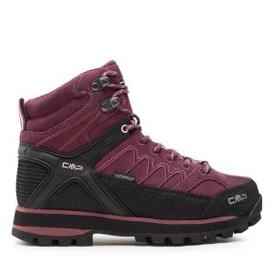 Trekkingi CMP. Fioletowe buty sportowe CMP, bez wzorów, bez zapięcia, trekkingowe. Za 419,99 zł.