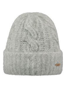 Barts Czapka "Rubyfrost" w kolorze szarym rozmiar: onesize. Szare czapki Barts, bez wzorów, ze splotem. Za 116,89 zł.