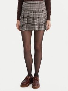 MAX&Co. Spódnica mini Canto 2526106064200 Brązowy Regular Fit. Brązowe spódnice MAX&Co., bez wzorów, z syntetyku, mini. Za 479,99 zł.