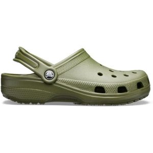 Japonki Crocs Classic, Dla obu płci. Czarne klapki Crocs, bez wzorów, z materiału, bez obcasa. Za 322,00 zł.