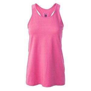 Damski tank top Martes Lina. Czerwone topy MARTES, bez wzorów, eleganckie, bez kołnierzyka, bez ramiączek. Za 59,43 zł.