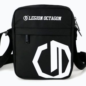 Saszetka Octagon Legion Siena. Czarne nerki i saszetki OCTAGON, bez wzorów, z materiału. Za 73,99 zł.
