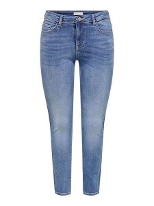 JDY Dżinsy "Fina" - Skinny fit - w kolorze niebieskim rozmiar: XS/L32. Niebieskie jeansy JDY, bez wzorów. Za 74,63 zł.