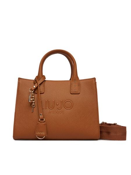 Liu Jo Torebka AA6150 ES029 Brązowy. Brązowe torebki klasyczne Liu Jo, bez wzorów, ze skóry, bez dodatków. Za 639,99 zł.