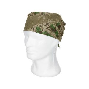 Chusta bandana kamuflaż. Brązowe apaszki i chusty MFH MAX FUCHS, bez wzorów. Za 13,99 zł.