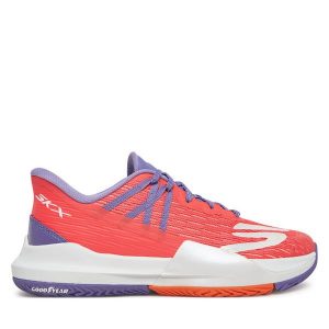 Buty do tenisa Skechers. Pomarańczowe buty sportowe Skechers, bez wzorów, bez zapięcia, tenisowe. Za 499,99 zł.