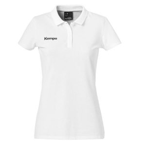 Damska koszulka polo Kempa Basics. Białe bluzki Kempa, xl, bez wzorów, bez kołnierzyka, bez ramiączek. Za 163,50 zł.