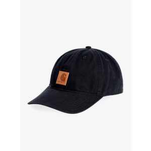 Czapka Carhartt Odessa - black. Czarne czapki CARHARTT, bez wzorów, sportowe. Za 83,99 zł.