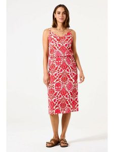 Garcia Top w kolorze czerwonym rozmiar: XS. Czerwone topy Garcia, xs, bez wzorów, bez kołnierzyka, bez ramiączek. Za 60,95 zł.
