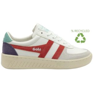 Sneakersy damscy Gola Grandslam Trident. Białe buty sportowe Gola, bez wzorów, bez zapięcia. Za 470,50 zł.
