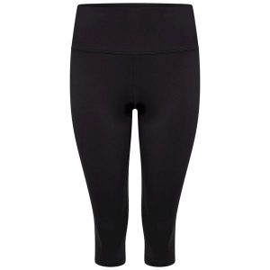 Damskie Legginsy Do Ćwiczeń 3/4 Influential. Czarne legginsy Dare 2b, bez wzorów. Za 67,99 zł.