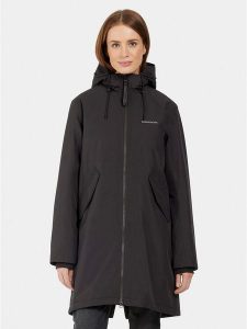 Didriksons Parka Fia 505372 Czarny Relaxed Fit. Czarne kurtki Didriksons, bez wzorów, z syntetyku, bez kaptura. Za 619,99 zł.