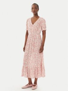 ONLY Sukienka letnia Chianti 15270519 Biały Regular Fit. Białe kombinezony ONLY, na lato, xs, bez wzorów, z wiskozy, bez kołnierzyka, bez ramiączek. Za 189,99 zł.