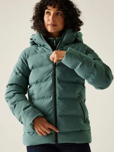 Regatta Kurtka pikowana "Altoro Thermal" w kolorze zielonym rozmiar: 46. Zielone kurtki Regatta, bez wzorów, bez kaptura. Za 319,13 zł.