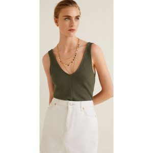 Mango - Top Tishop3. Topy marki Mango. W wyprzedaży za 19,90 zł.