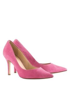 Högl Czółenka "Boulevard" w kolorze różowym rozmiar: 38. Różowe czółenka HÖGL, bez wzorów, bez obcasa, na szpilce, bez zapięcia. Za 264,15 zł.