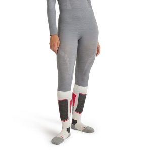 Rajstopy damskie 3/4 Falke Wool-Tech. Szare rajstopy i pończochy Falke, bez wzorów, z dzianiny. Za 399,90 zł.
