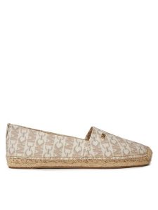 MICHAEL Michael Kors Espadryle Kendrick Slip On 40R4KNFP1B Écru. Espadryle MICHAEL Michael Kors, bez wzorów, ze skóry, bez obcasa. Za 369,99 zł.