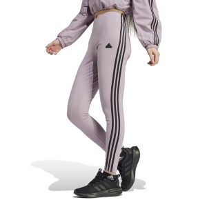 Legginsy fitness damskie ADIDAS. Białe legginsy ADIDAS, bez wzorów, z bawełny. W wyprzedaży za 99,99 zł.